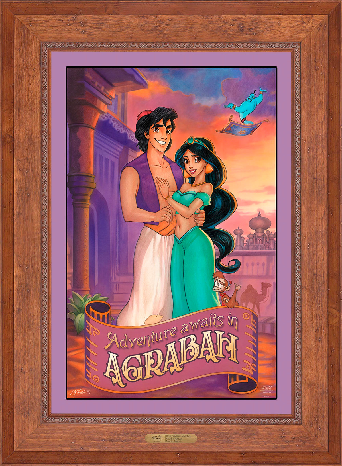 Disney's Aladdin - Adventure Awaits in Agrabah - Limited Edition Canvas