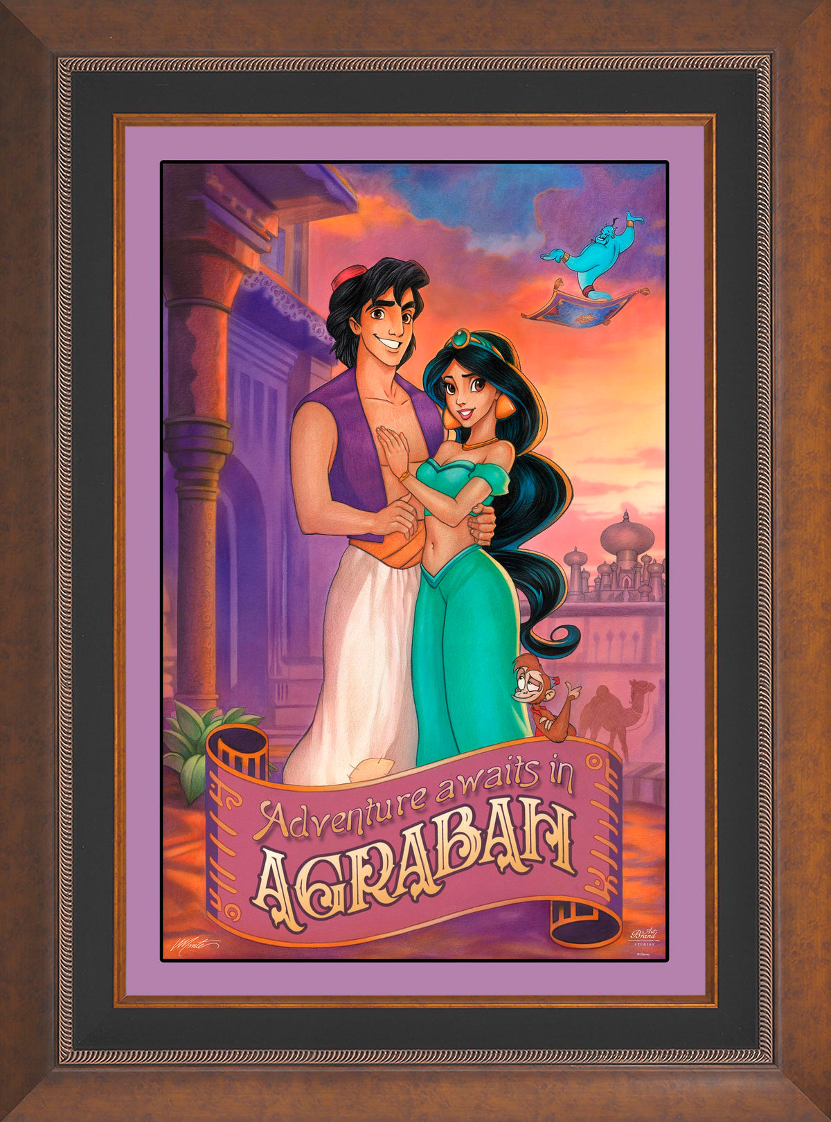 Disney's Aladdin - Adventure Awaits in Agrabah - Limited Edition Canvas