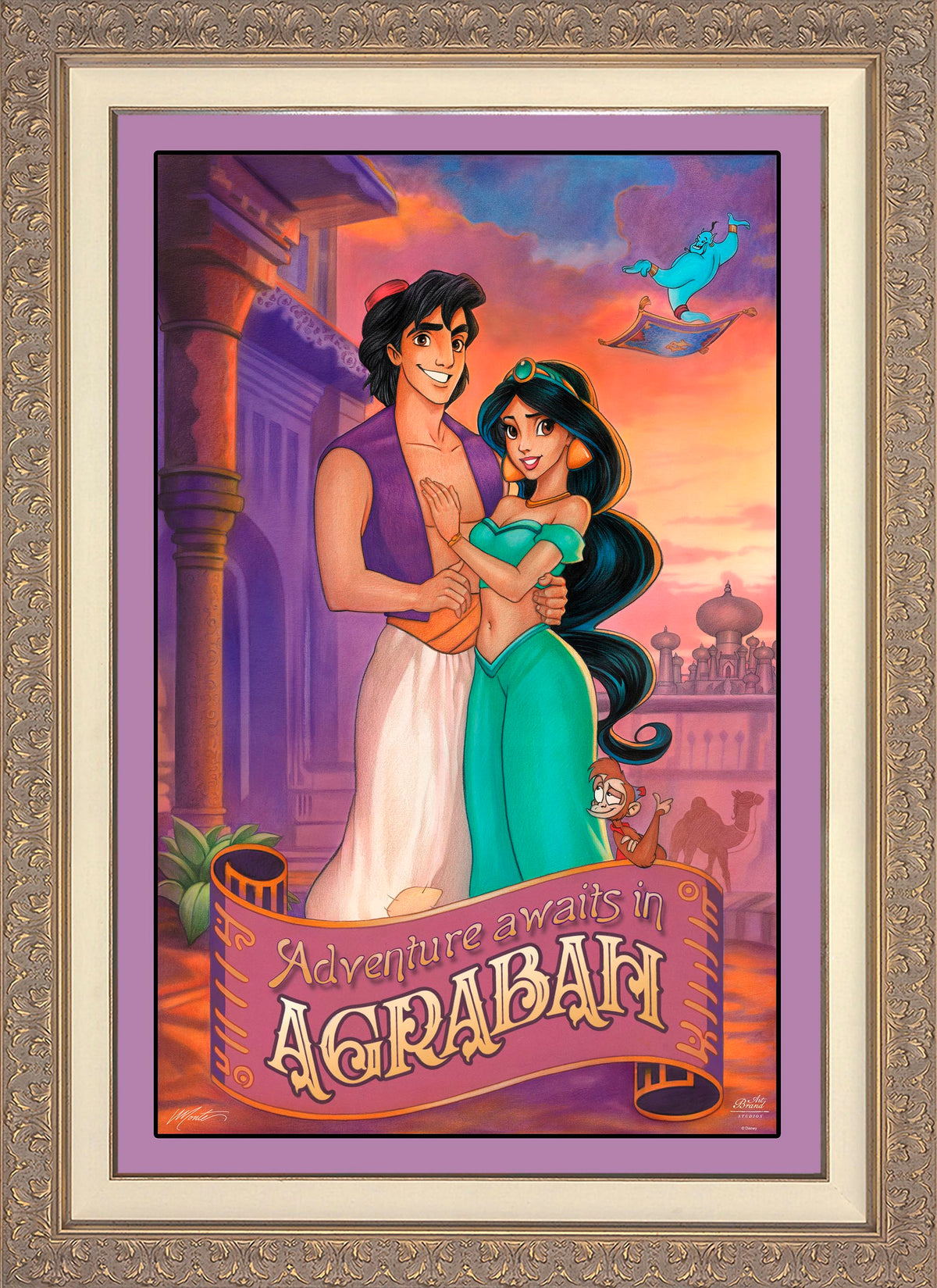 Disney's Aladdin - Adventure Awaits in Agrabah - Limited Edition Canvas