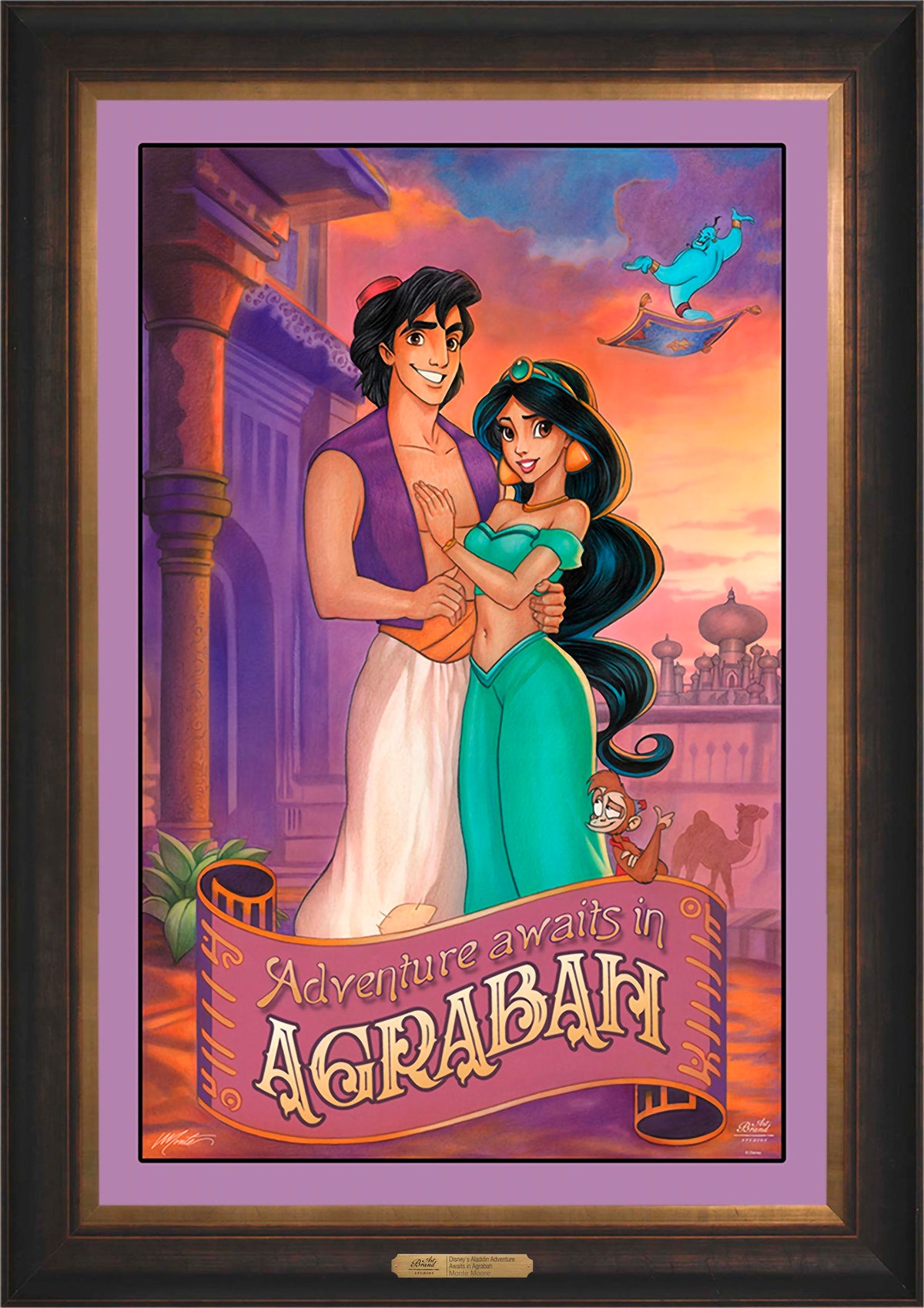 Disney's Aladdin - Adventure Awaits in Agrabah - Limited Edition Canvas