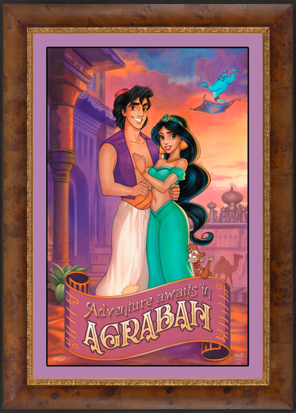 Disney's Aladdin - Adventure Awaits in Agrabah - Limited Edition Canvas