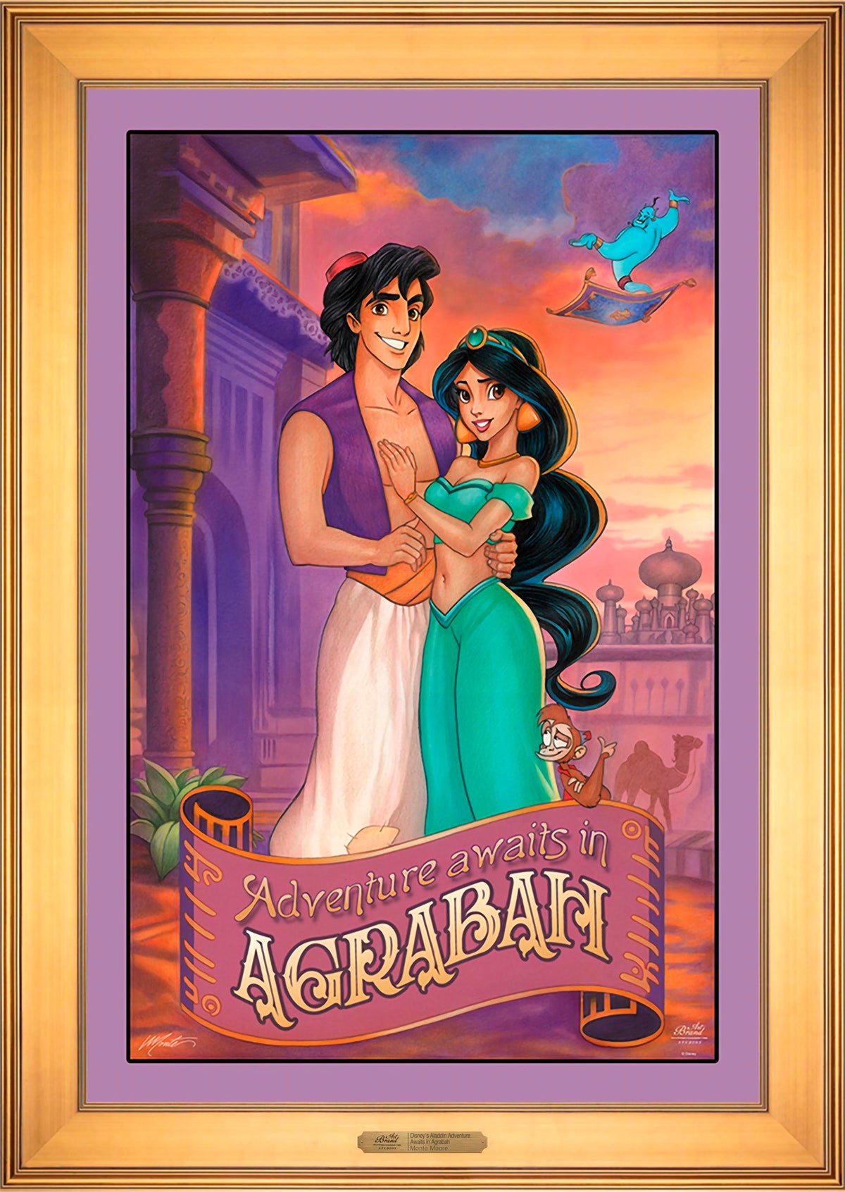 Disney's Aladdin - Adventure Awaits in Agrabah - Limited Edition Canvas
