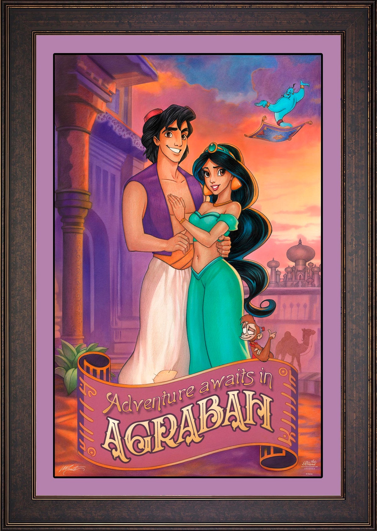 Disney's Aladdin - Adventure Awaits in Agrabah - Limited Edition Canvas