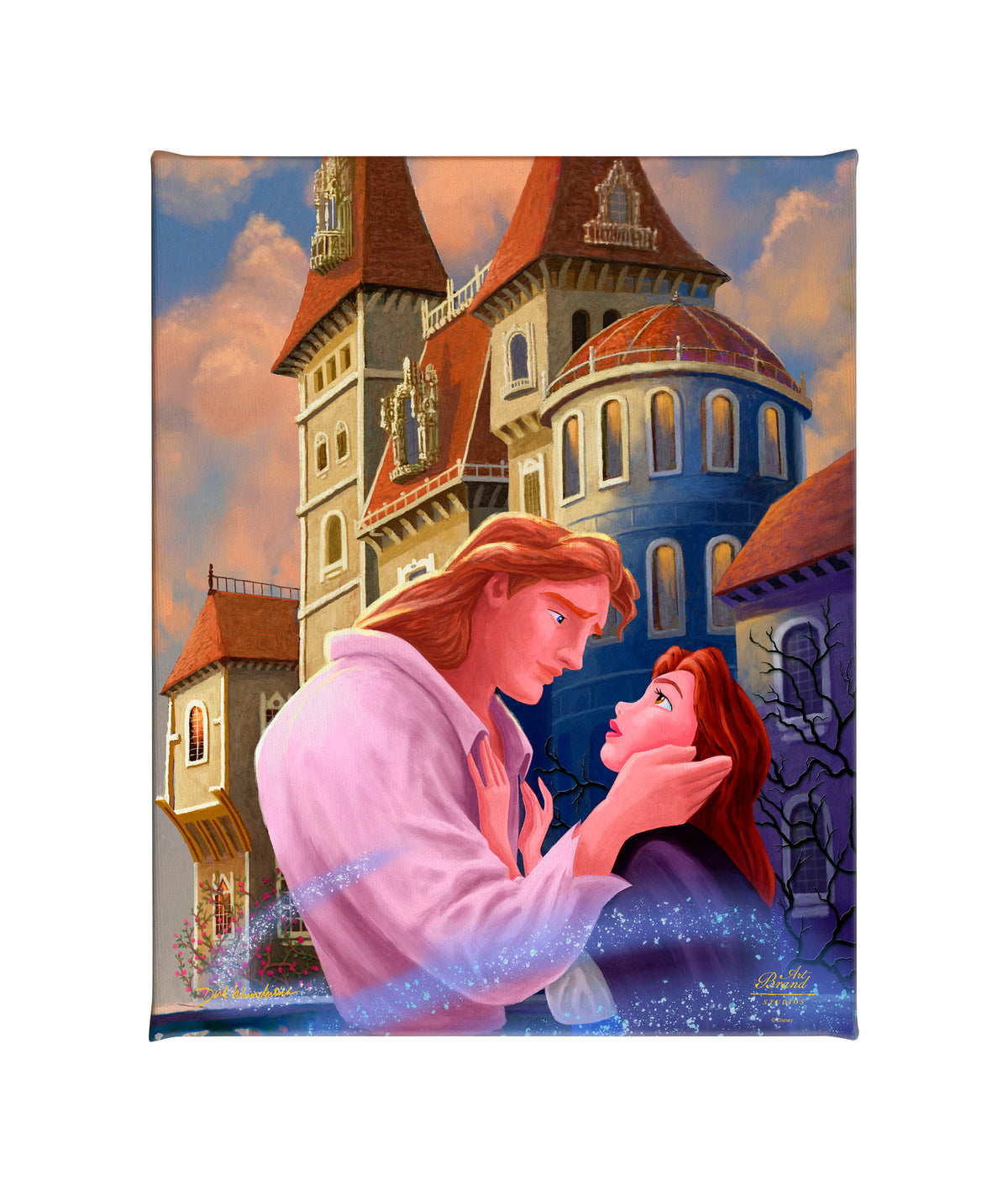 Disney's Beauty and the Beast - Love Ever After - 10" x 8" Gallery Wrapped Canvas
