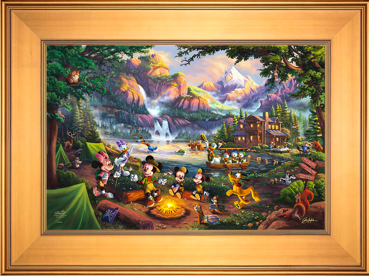 Disney's Mickey and Minnie Campsite Tales - Limited Edition Canvas