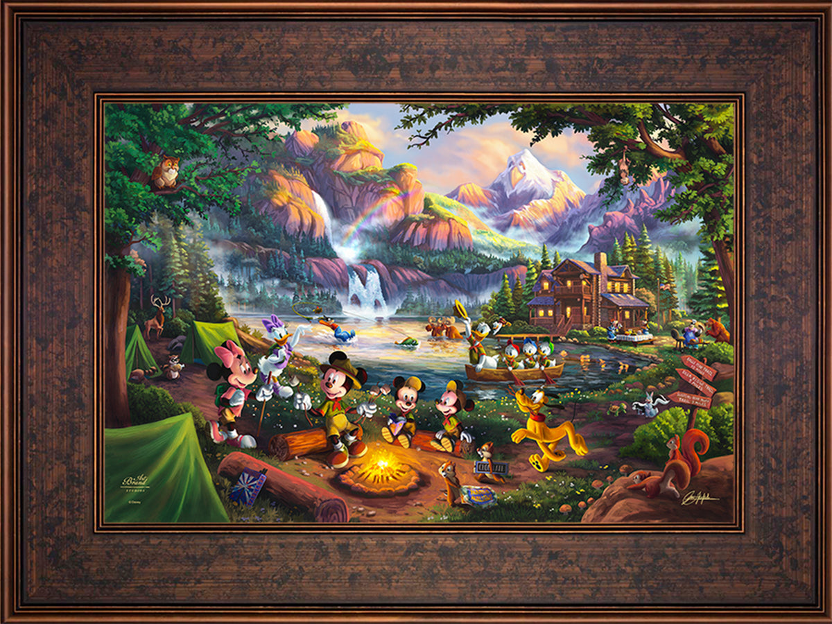 Disney's Mickey and Minnie Campsite Tales - Limited Edition Canvas