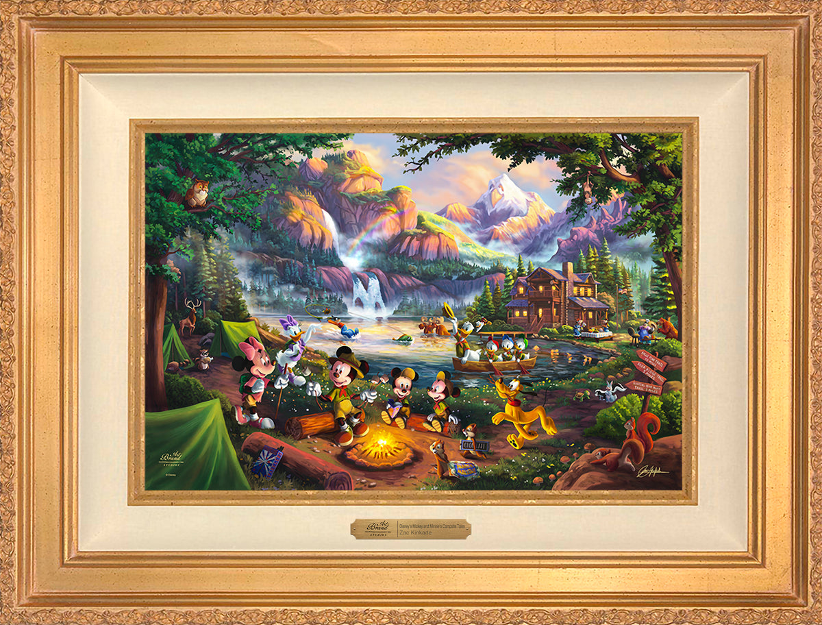 Disney's Mickey and Minnie Campsite Tales - Limited Edition Canvas