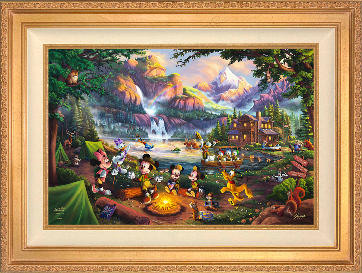 Disney's Mickey and Minnie Campsite Tales - Limited Edition Canvas