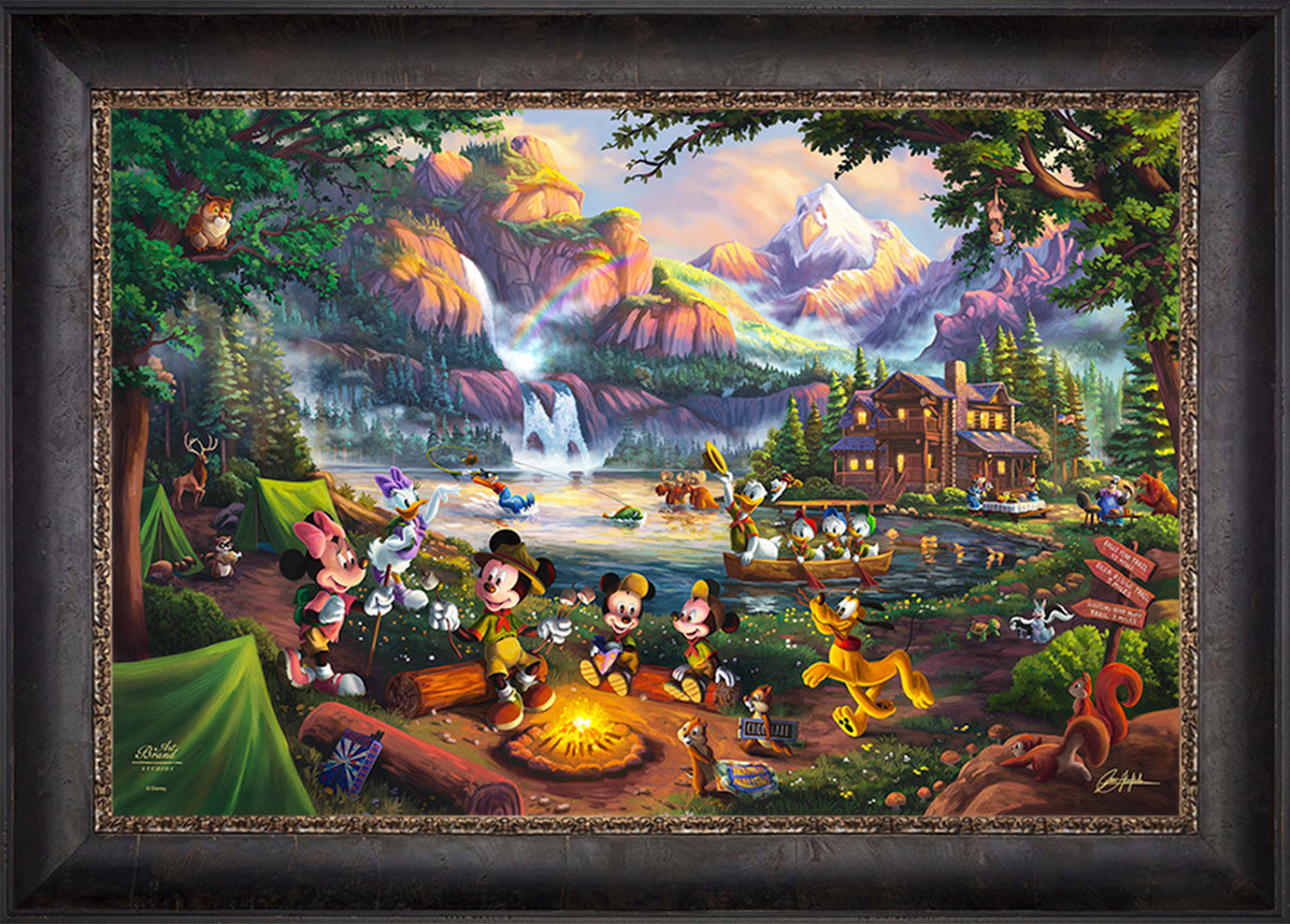 Disney's Mickey and Minnie Campsite Tales - Limited Edition Canvas