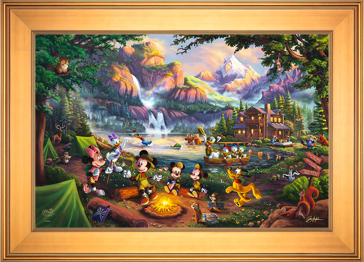 Disney's Mickey and Minnie Campsite Tales - Limited Edition Canvas