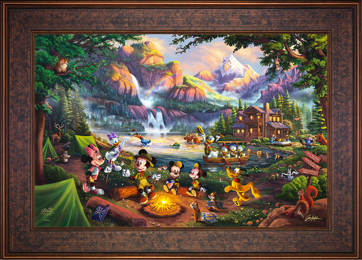 Disney's Mickey and Minnie Campsite Tales - Limited Edition Canvas