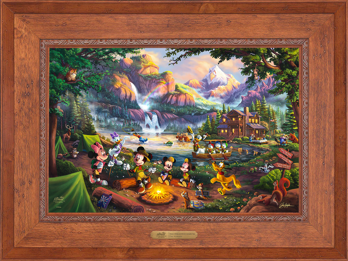 Disney's Mickey and Minnie Campsite Tales - Limited Edition Canvas