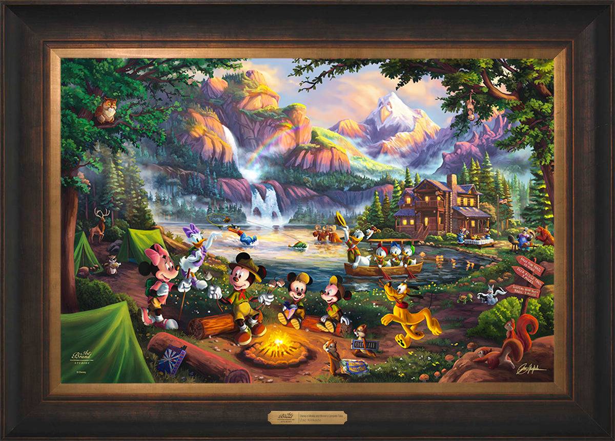 Disney's Mickey and Minnie Campsite Tales - Limited Edition Canvas