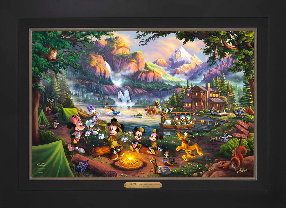 Disney's Mickey and Minnie Campsite Tales - Limited Edition Canvas