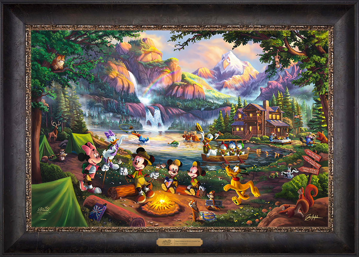 Disney's Mickey and Minnie Campsite Tales - Limited Edition Canvas