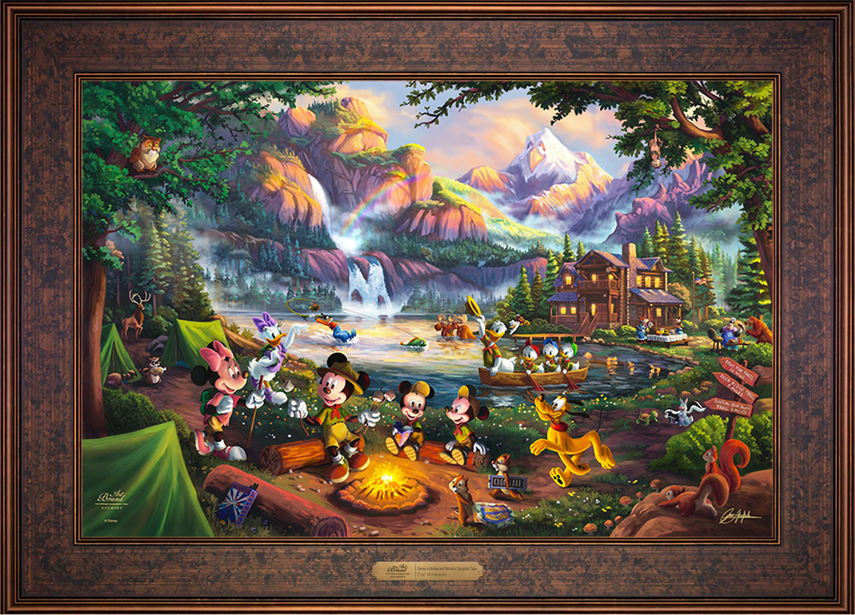 Disney's Mickey and Minnie Campsite Tales - Limited Edition Canvas