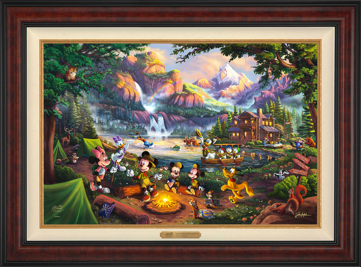 Disney's Mickey and Minnie Campsite Tales - Limited Edition Canvas