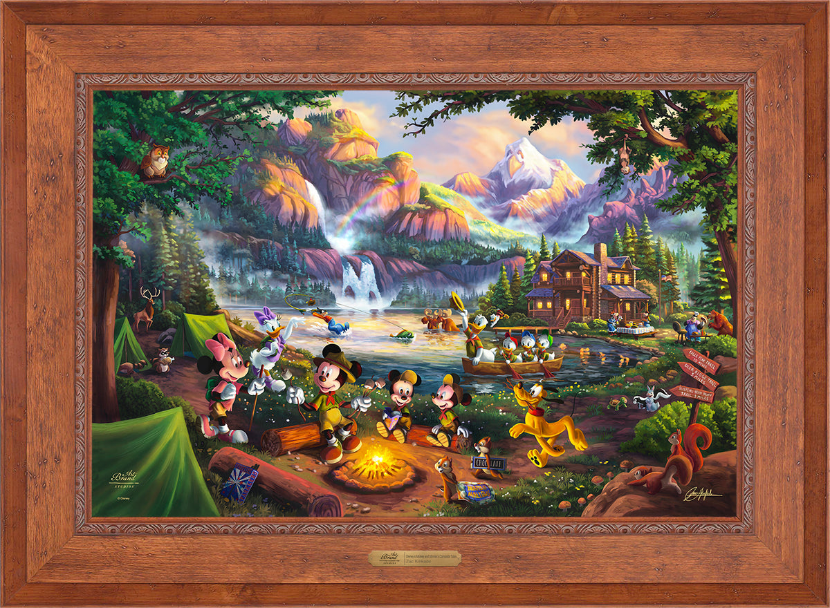 Disney's Mickey and Minnie Campsite Tales - Limited Edition Canvas