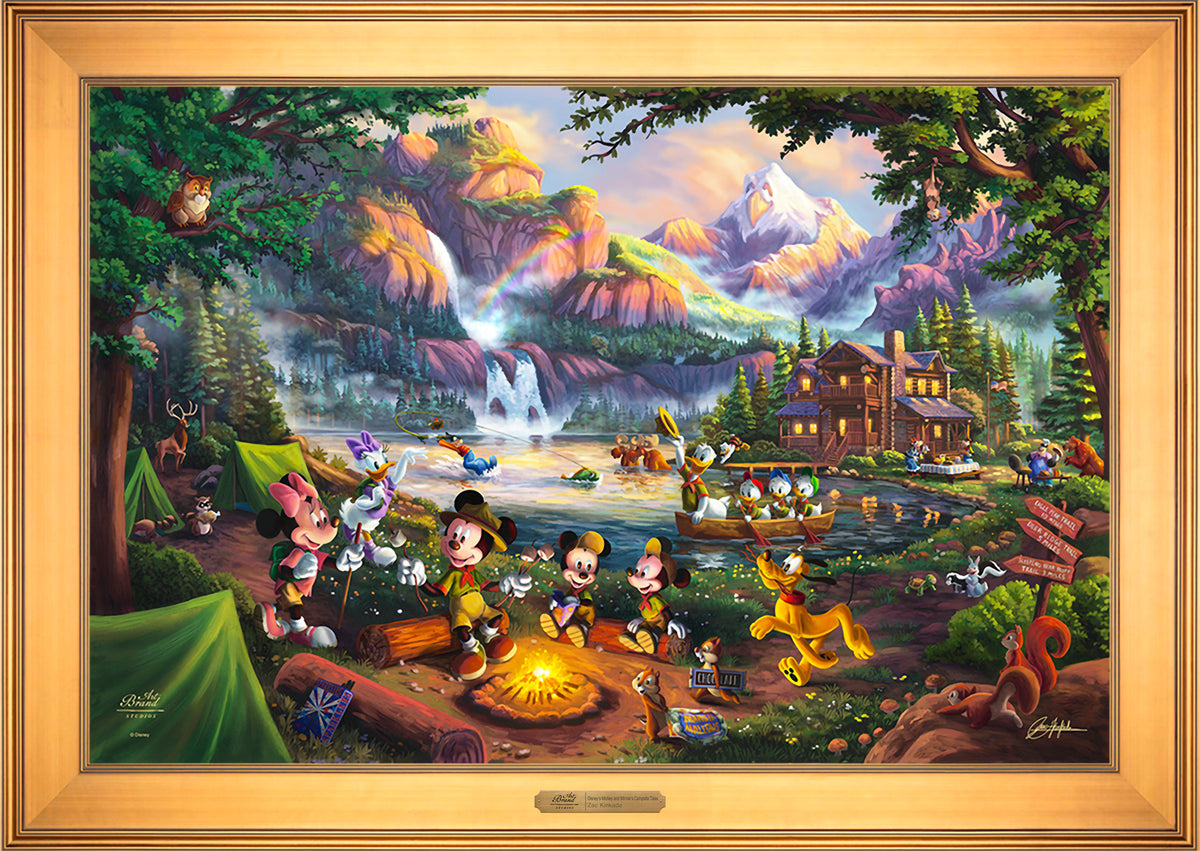 Disney's Mickey and Minnie Campsite Tales - Limited Edition Canvas