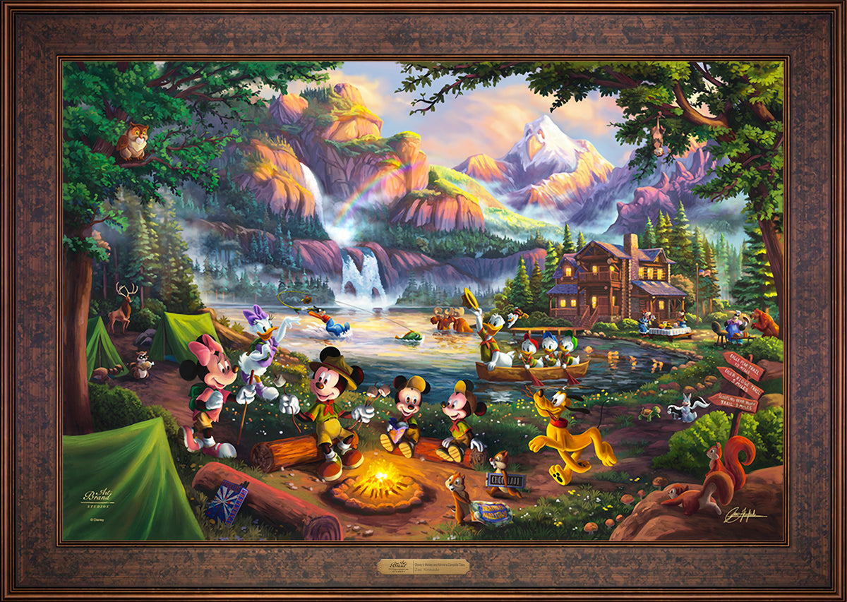 Disney's Mickey and Minnie Campsite Tales - Limited Edition Canvas