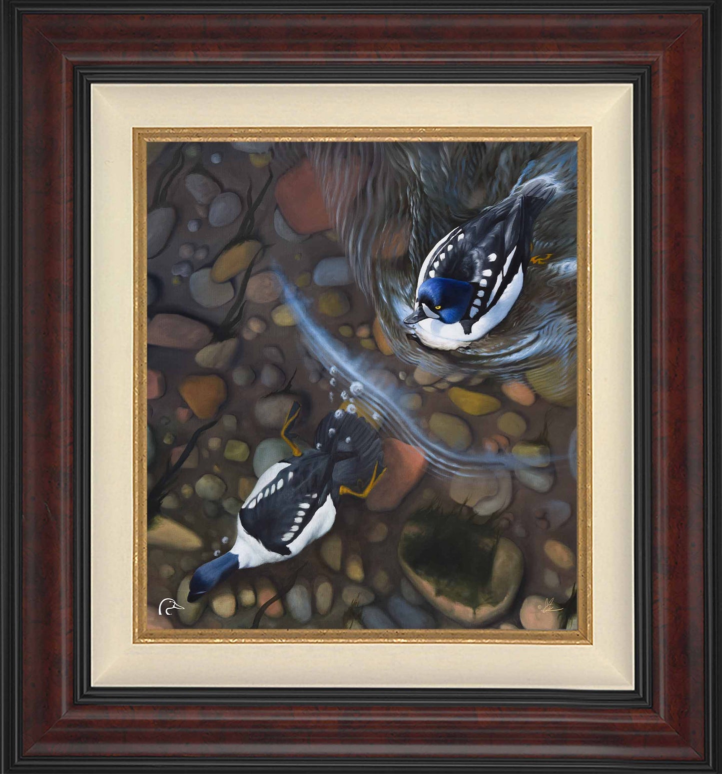 Lamar River Divers Limited Edition Canvas - Official Ducks Unlimited Art