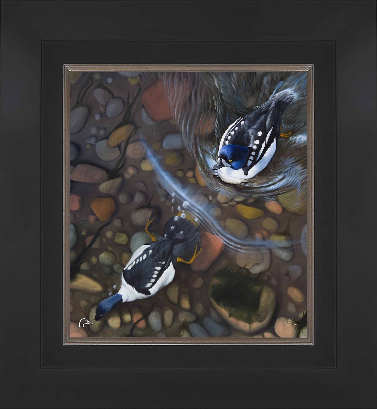Lamar River Divers Limited Edition Canvas - Official Ducks Unlimited Art