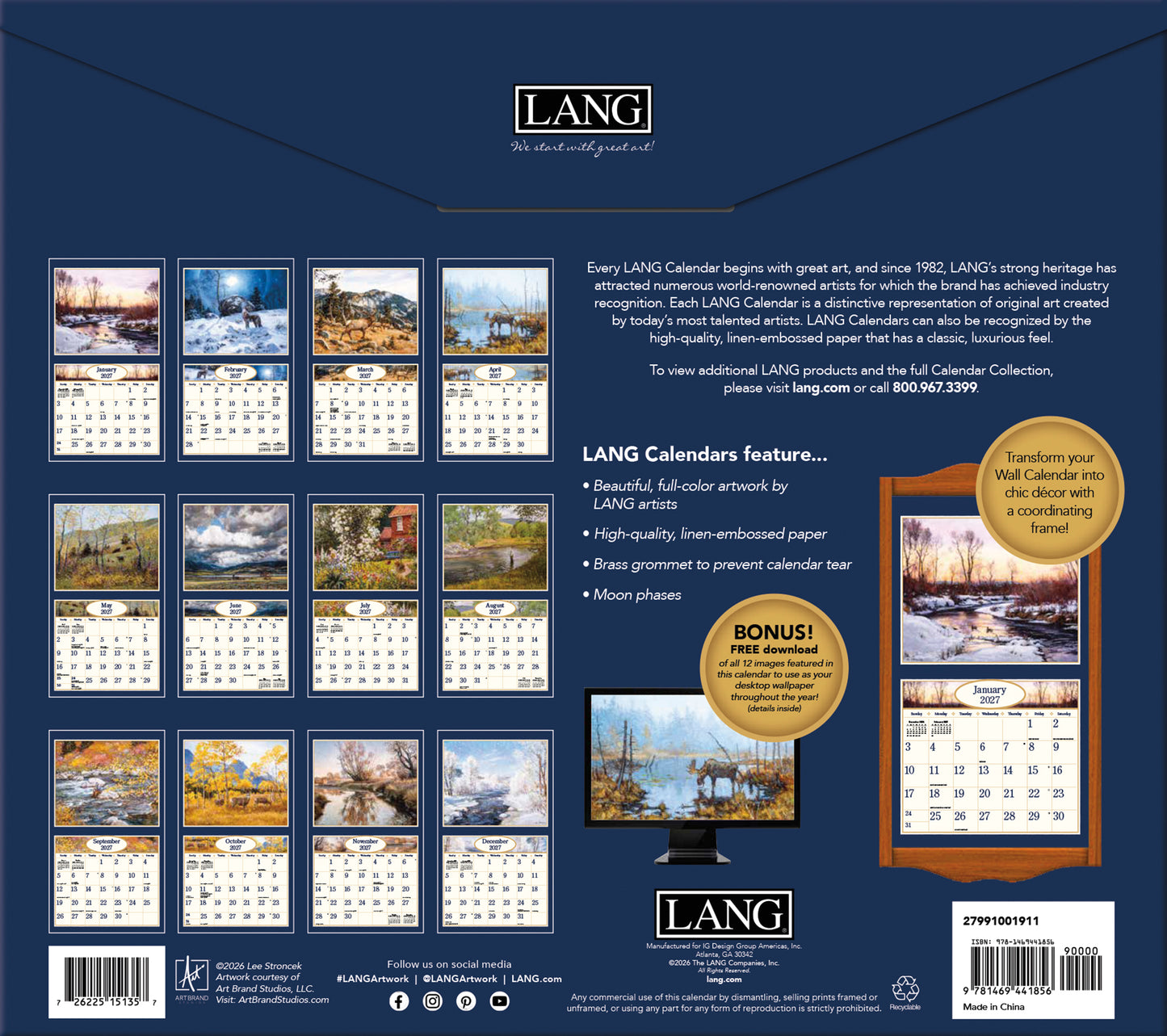 Four Seasons® - 2027 Wall Calendar