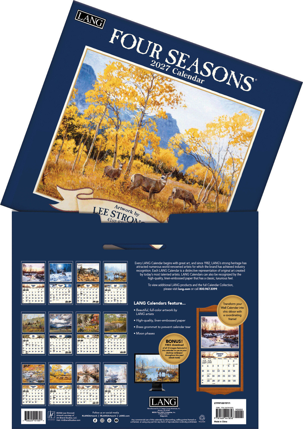 Four Seasons® - 2027 Wall Calendar