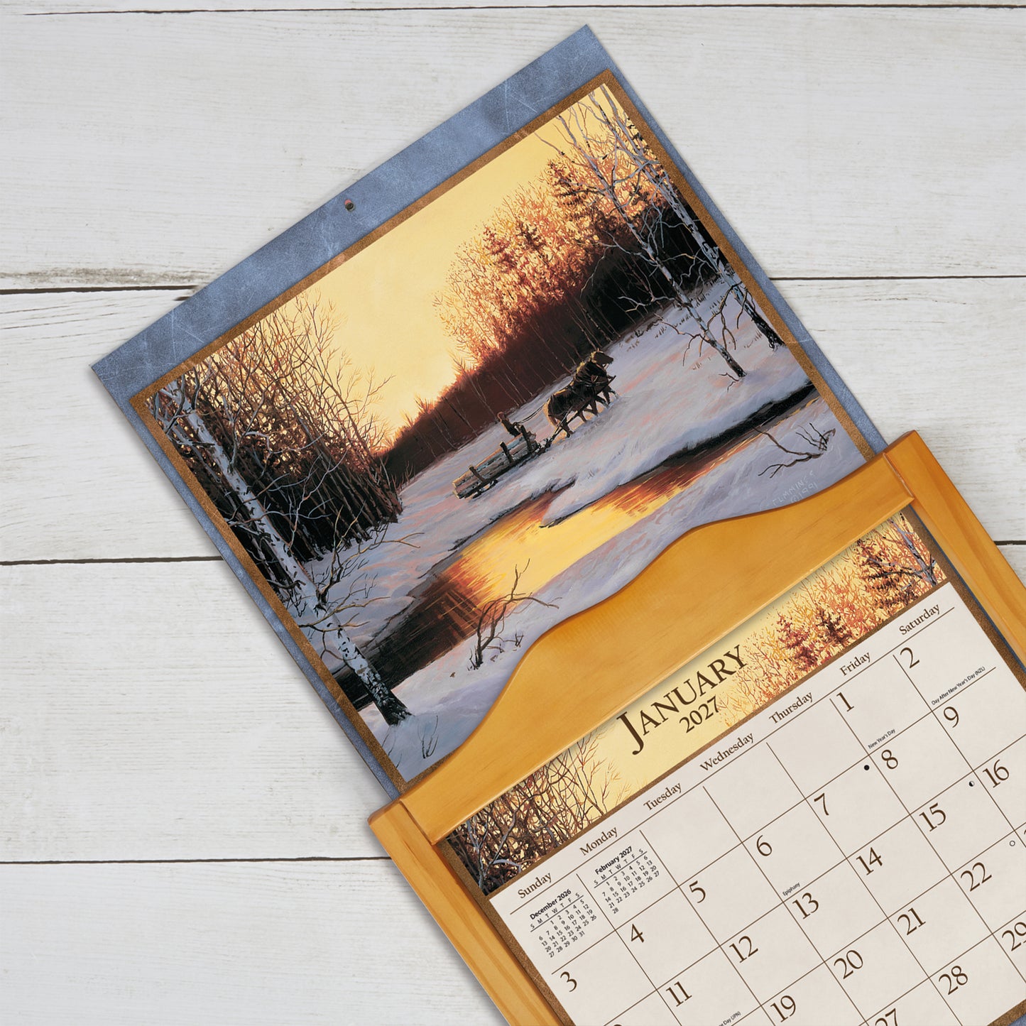 Horses in the Mist - 2027 Wall Calendar