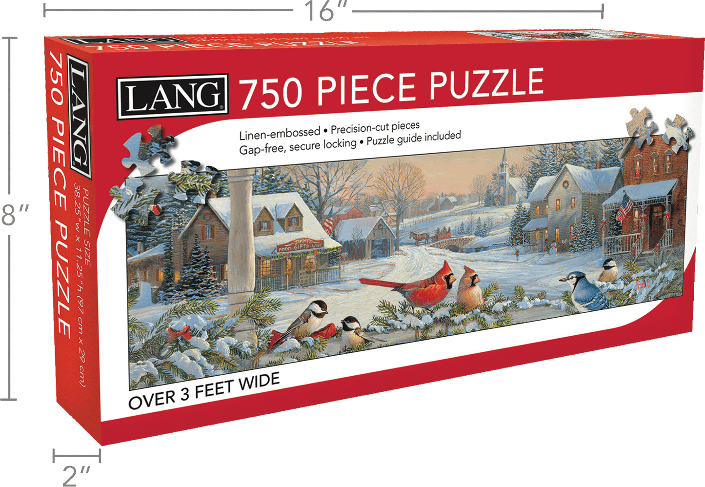 Birdsong Village 750 Pcs Panoramic - Puzzles