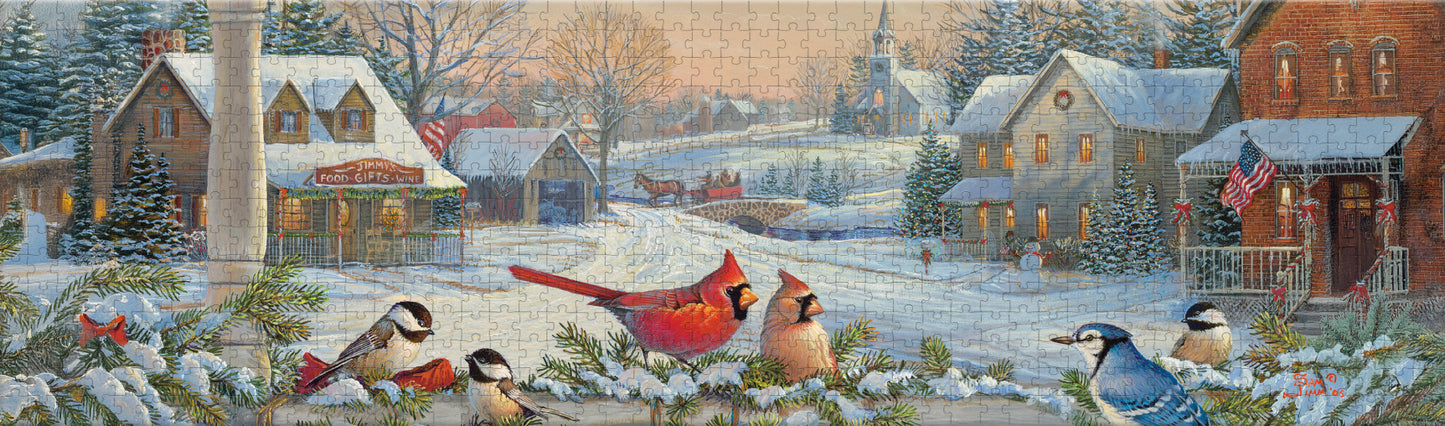 Birdsong Village 750 Pcs Panoramic - Puzzles