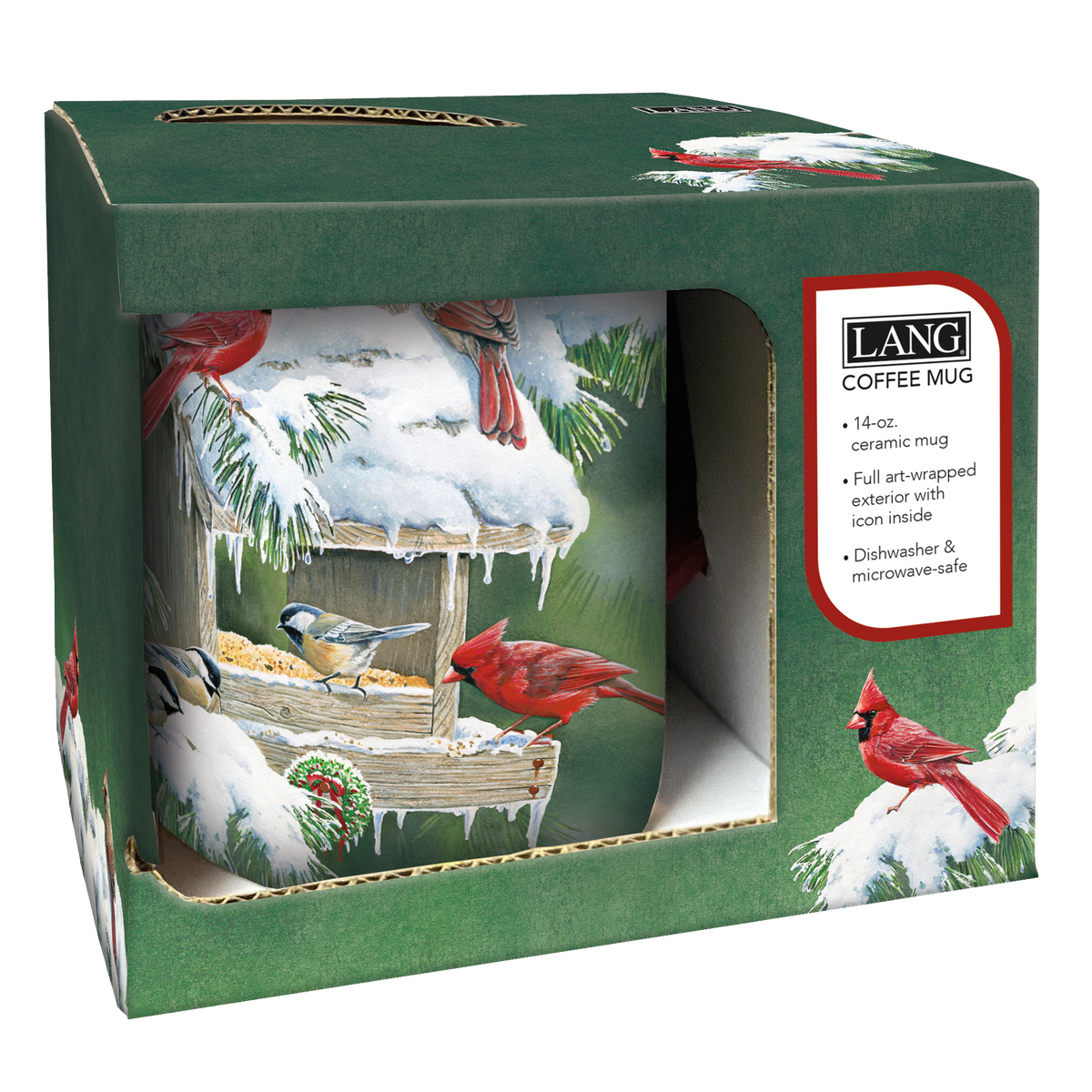 Cardinal Christmas - Coffee Mug