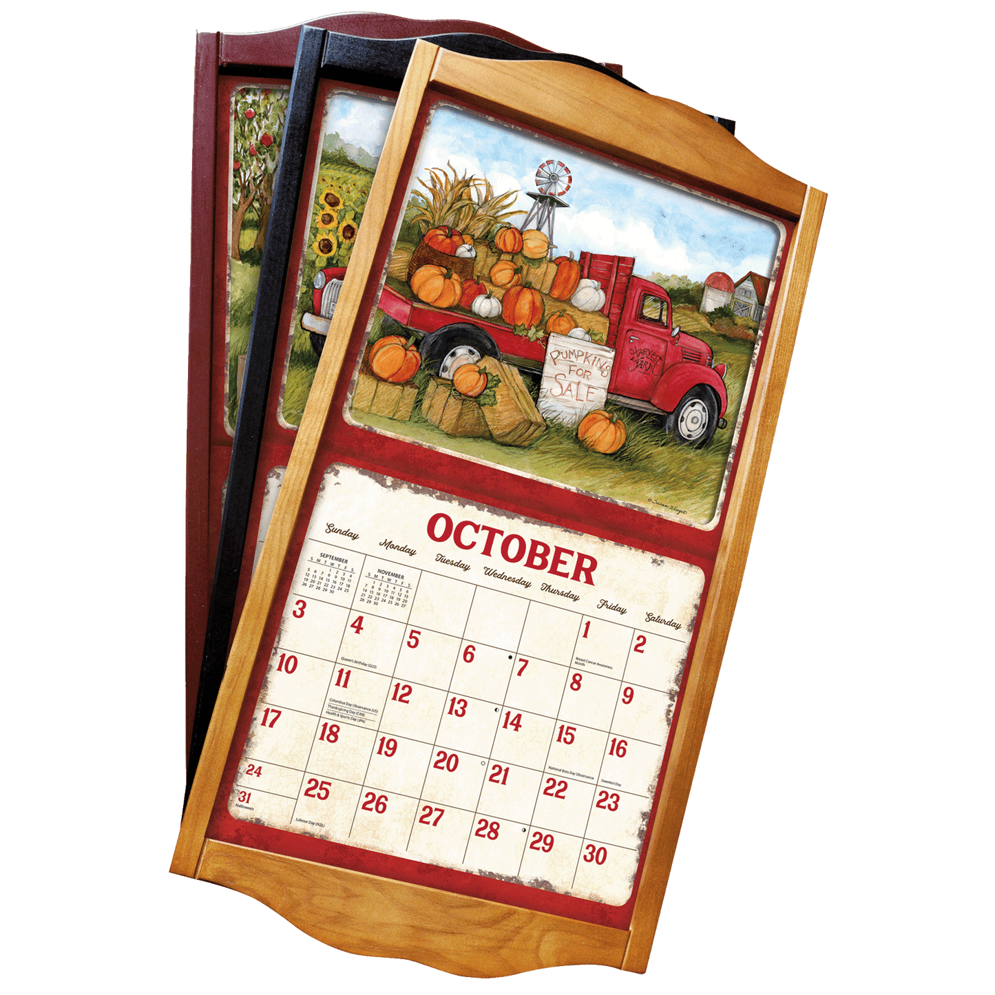 Oak - Classic Calendar Frame