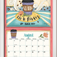 White - Contemporary Calendar Frame