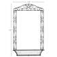 Wrought Iron - Calendar Frame