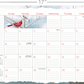 Songbirds 2027 - 11" x 17" Deskpad Calendar