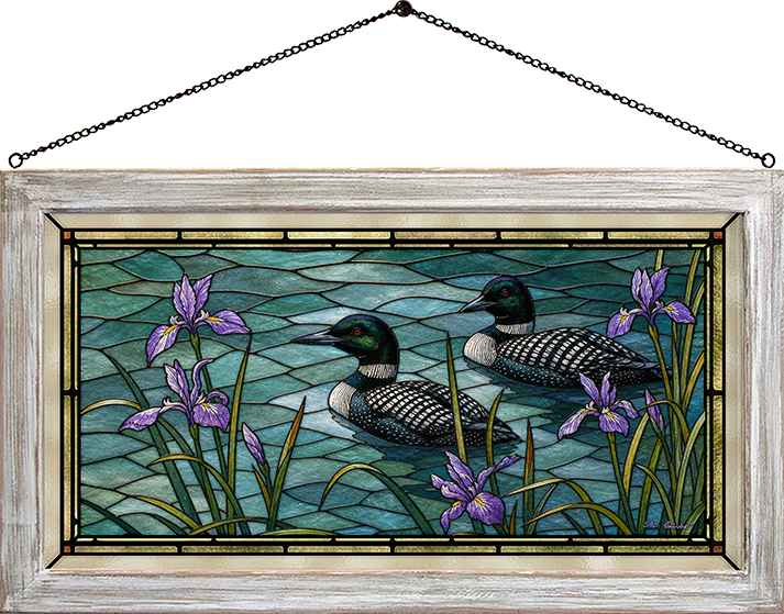 Heralds of Spring - Stained Glass Art