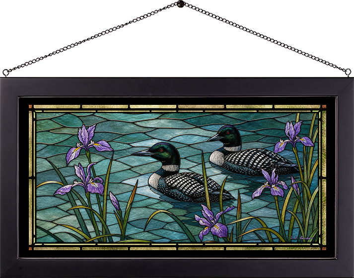 Heralds of Spring - Stained Glass Art