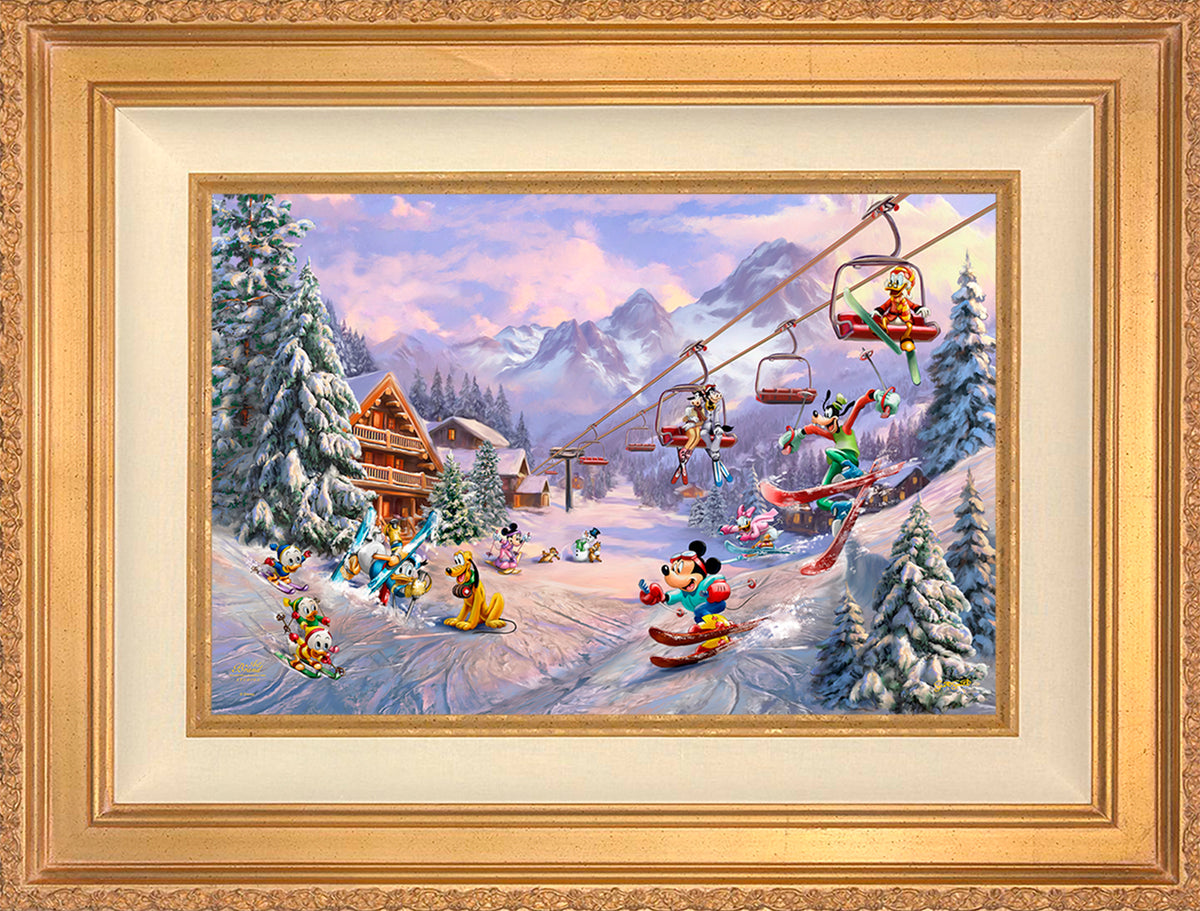 Disney’s Mickey and Minnie’s Ski Adventure - Limited Edition Canvas