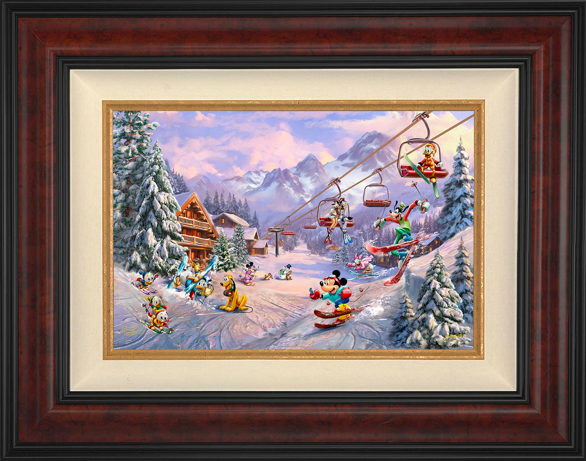 Disney’s Mickey and Minnie’s Ski Adventure - Limited Edition Canvas