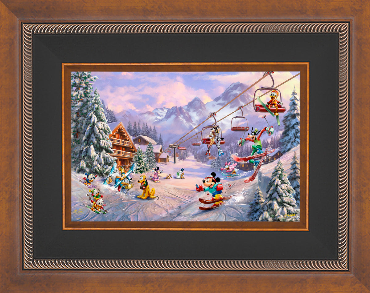 Disney’s Mickey and Minnie’s Ski Adventure - Limited Edition Canvas