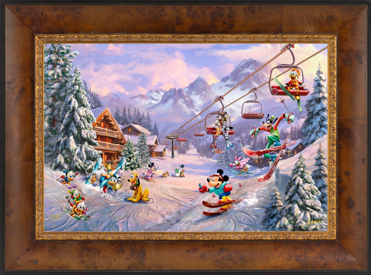 Disney’s Mickey and Minnie’s Ski Adventure - Limited Edition Canvas