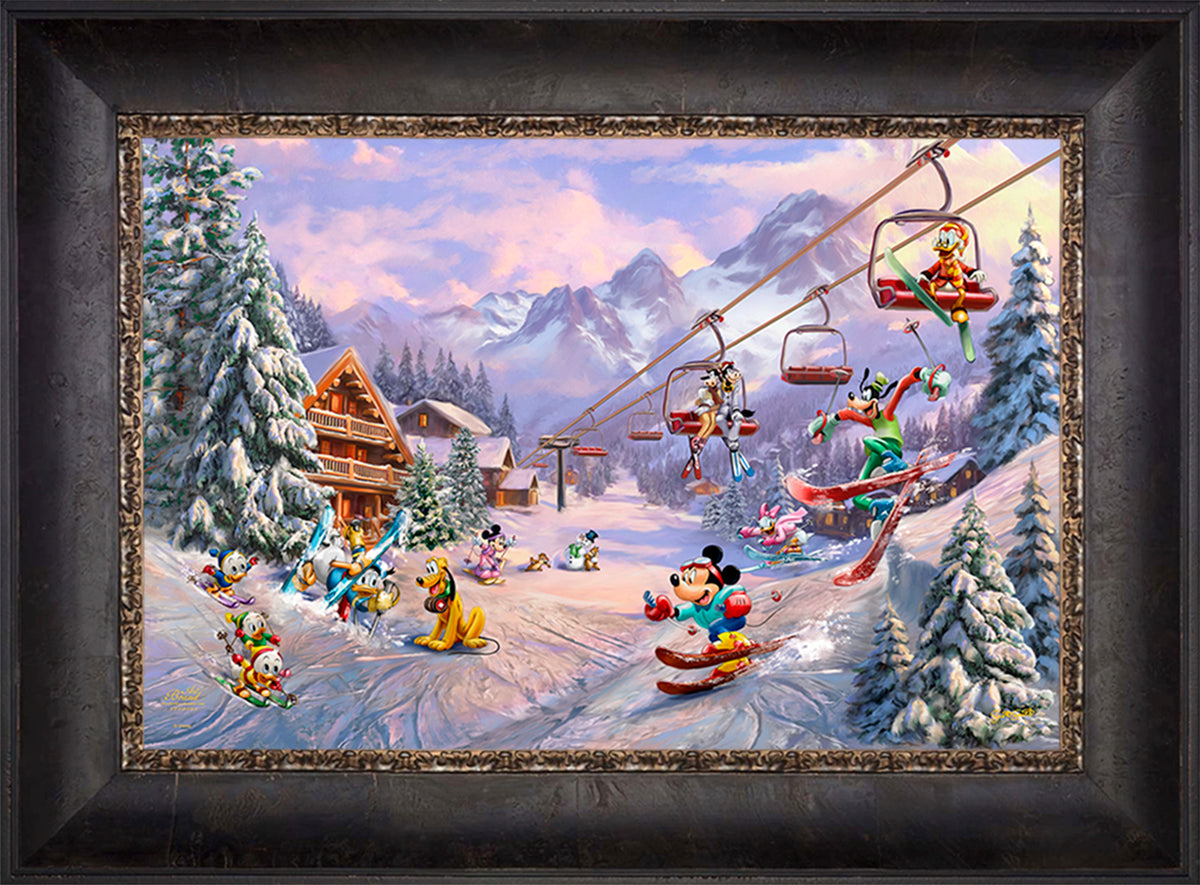 Disney’s Mickey and Minnie’s Ski Adventure - Limited Edition Canvas