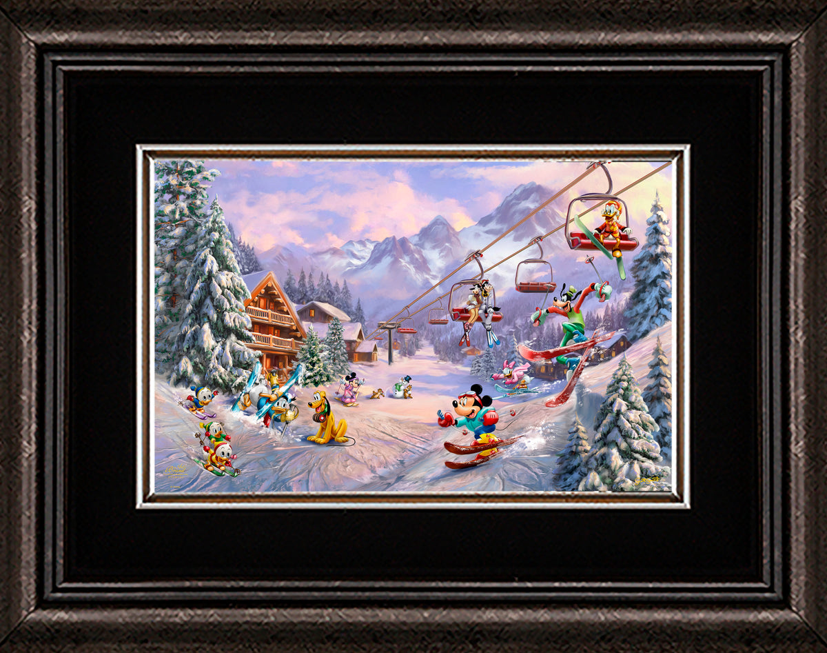 Disney’s Mickey and Minnie’s Ski Adventure - Limited Edition Canvas