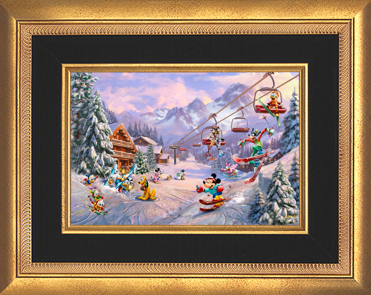 Disney’s Mickey and Minnie’s Ski Adventure - Limited Edition Canvas