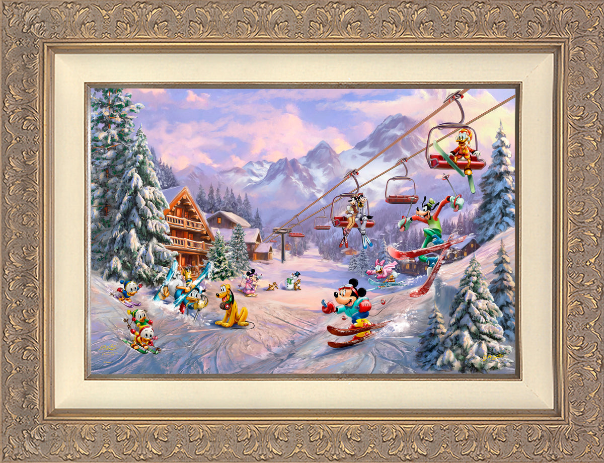 Disney’s Mickey and Minnie’s Ski Adventure - Limited Edition Canvas