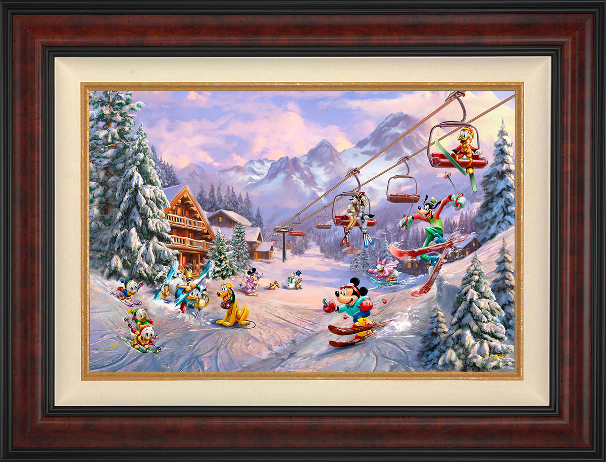 Disney’s Mickey and Minnie’s Ski Adventure - Limited Edition Canvas