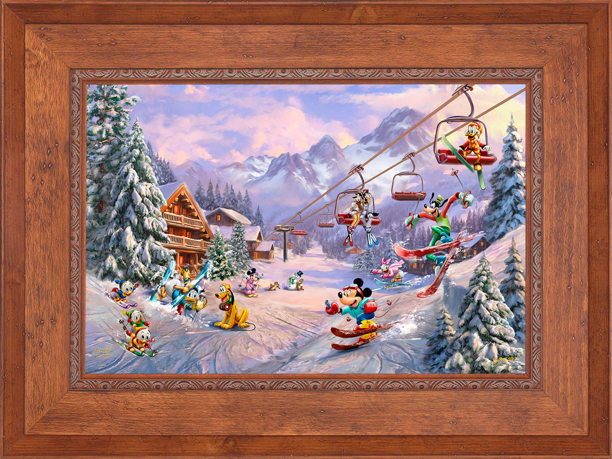 Disney’s Mickey and Minnie’s Ski Adventure - Limited Edition Canvas