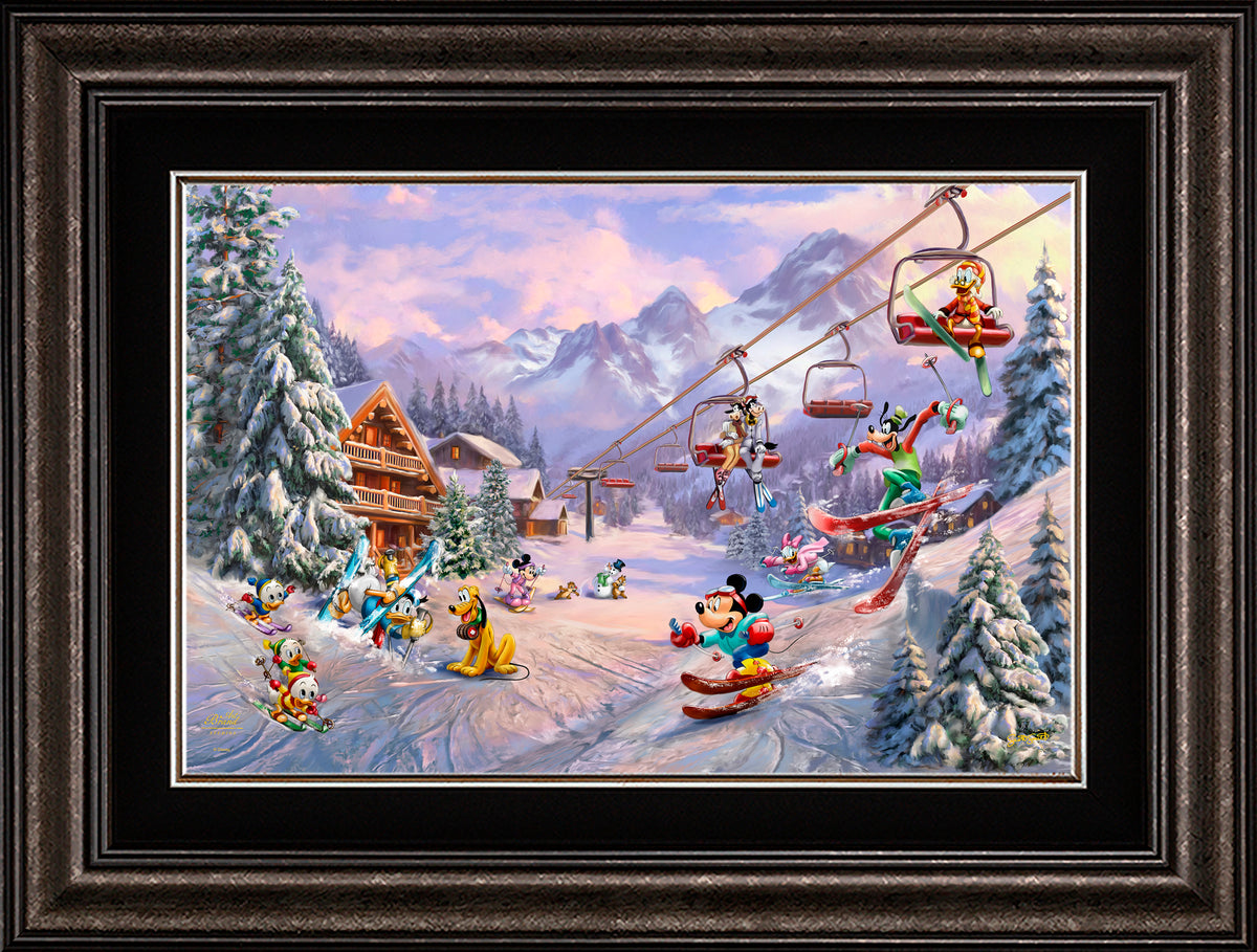 Disney’s Mickey and Minnie’s Ski Adventure - Limited Edition Canvas