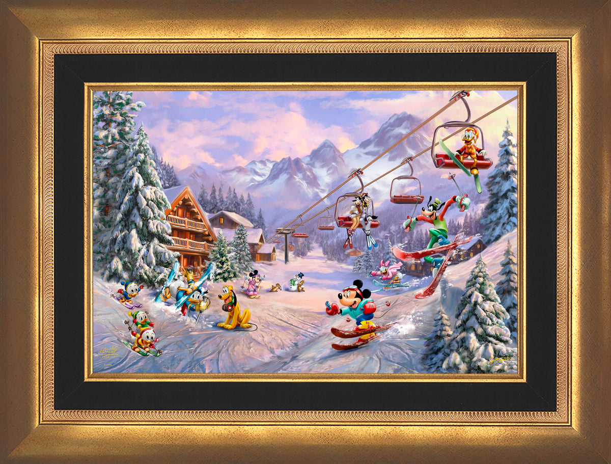 Disney’s Mickey and Minnie’s Ski Adventure - Limited Edition Canvas